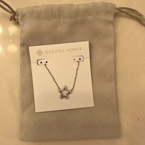 Kendra Scott Star Silver Pendant Necklace